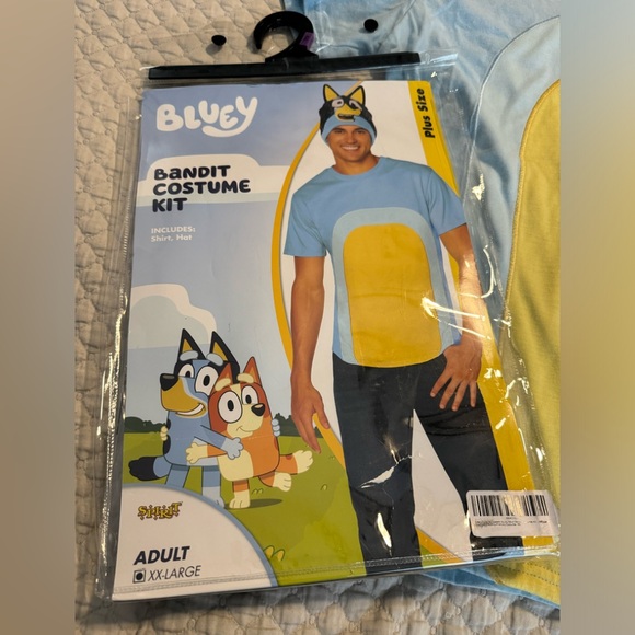 Bluey bandit adult men’s costume - Picture 3 of 6